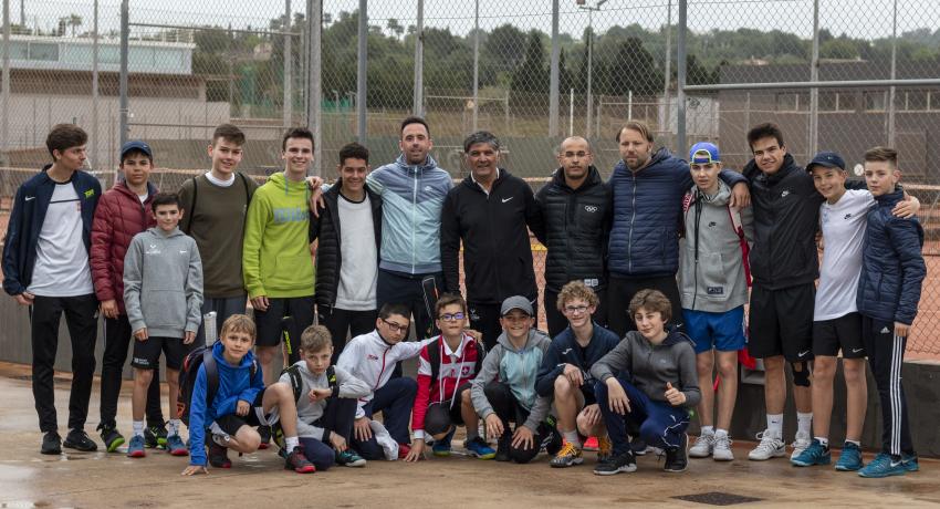 Team TCM avec Toni Nadal