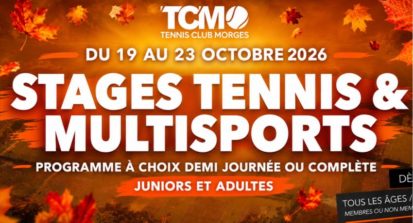 stages octobre 2026